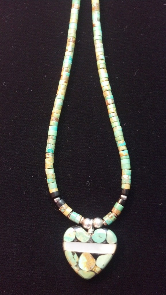 heart necklace by Linda d